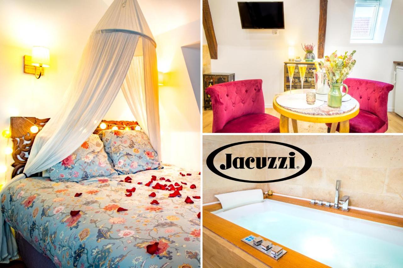Jacuzzi - La Petite Romantique - Flobnb Laon Exterior photo